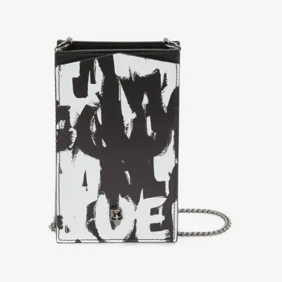 亚历山大麦昆/Alexander McQueen 黑，白 女士 钱包 632035DYT551080 810776032