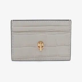 亚历山大麦昆/Alexander McQueen 灰色 女士 卡包 6320381JMAB1050 810275724