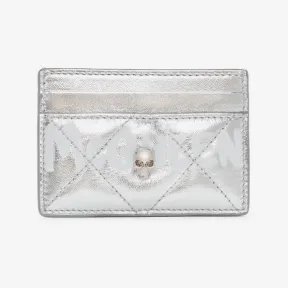 亚历山大麦昆/Alexander McQueen 银色/白色 女士 卡包 632038DYT571850 810776027