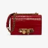 亚历山大麦昆/Alexander McQueen 深红色 女士 斜挎包 6531341HB006013 809677951