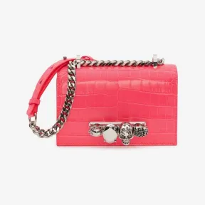 亚历山大麦昆/Alexander McQueen 霓虹粉色 女士 斜挎包 6531341HB035908 810600313