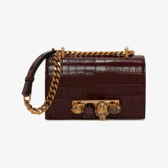 亚历山大麦昆/Alexander McQueen 茜草 女士 单肩包 6531341HB0T6140 809649856