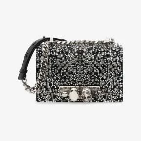 亚历山大麦昆/Alexander McQueen 黑色 女士 斜挎包 653134D78ED1000 809952262