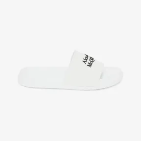 亚历山大麦昆/Alexander McQueen 白/黑 男士 拖鞋 663564W4RF09061 