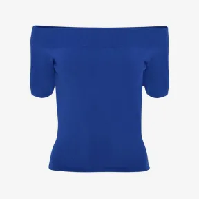 亚历山大麦昆/Alexander McQueen 电蓝 女士 上衣 669510Q1AV44144 
