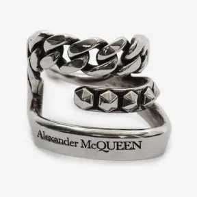 亚历山大麦昆/Alexander McQueen 古董银 男士 耳饰 684725J160Y0446 810226045