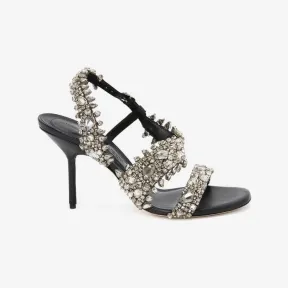 亚历山大麦昆/Alexander McQueen 刺绣晚礼服凉鞋 女士 686939WHW281081