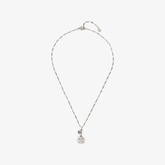 亚历山大麦昆/Alexander McQueen 古董银 男士 项链 689433J160Y0446 810285046