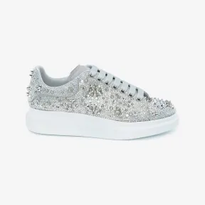 亚历山大麦昆/Alexander McQueen 银 男士 运动鞋 705064WIBA41891 