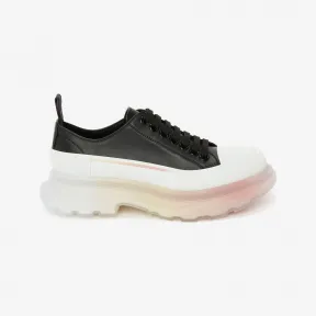 亚历山大麦昆/Alexander McQueen 男士Tread Slick系带鞋黑色 705662WHZ6E1599