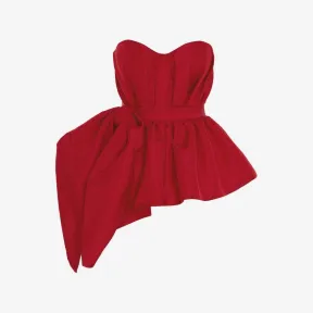 亚历山大麦昆/Alexander McQueen 威尔士红 女士 上衣 707262QEACM6040 