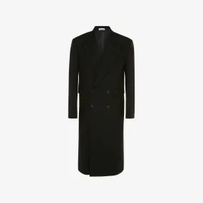 亚历山大麦昆/Alexander McQueen 黑色 男士 大衣 707415QTV641000 