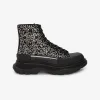 亚历山大麦昆/Alexander McQueen 黑色 女士 靴子 708091WIBA31081 