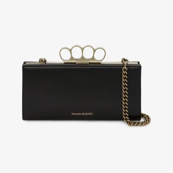 亚历山大麦昆/Alexander McQueen 黑色 女士 单肩包 708145DYTXA1000 810776162