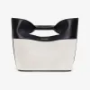 亚历山大麦昆/Alexander McQueen 女士 The Bow Small 黑色/白色 7095661BLEG1090 812850452