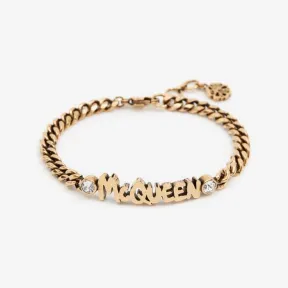 亚历山大麦昆/Alexander McQueen McQueen Graffiti手链 女士 710501J160T7114
