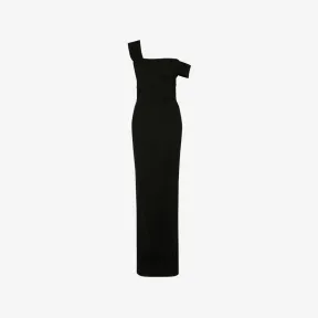 亚历山大麦昆/Alexander McQueen 黑色 女士 长裙 717093QLACI1000 