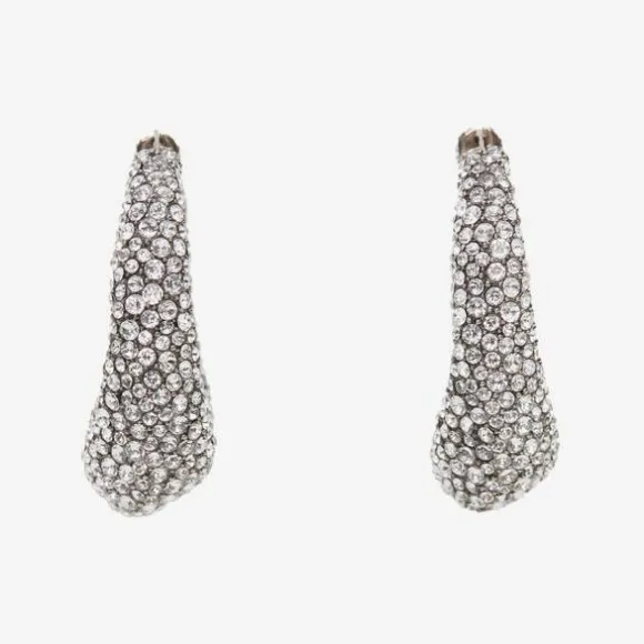 亚历山大麦昆/Alexander McQueen 仿古银 女士 耳饰 718355J160Y1355 811068319