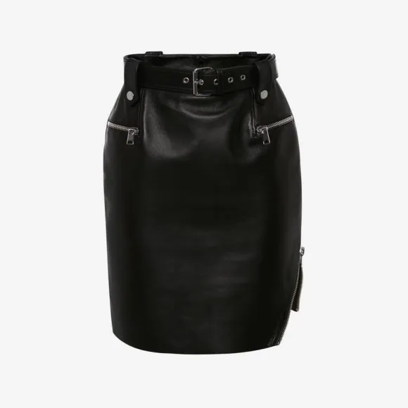 亚历山大麦昆/Alexander McQueen 黑色 女士 迷你裙 720477Q5AJ81000 