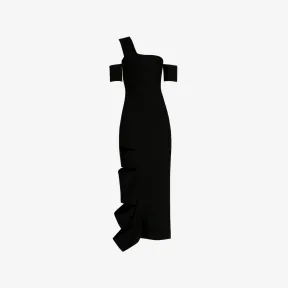 亚历山大麦昆/Alexander McQueen 黑色 女士 连衣裙 720561Q1A4C1000 