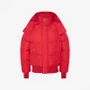 亚历山大麦昆/Alexander McQueen 男士McQueen Graffiti外套欲望红色 726896QUZ300905