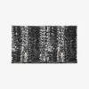亚历山大麦昆/Alexander McQueen 男士黑色/象牙色 Selvedge Tape McQueen 徽标印花披肩 7289934E34Q1078 811148819