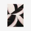 亚历山大麦昆/Alexander McQueen 女式黑色/象牙色 Brushstroke 披肩 7332763201Q1078 811204500