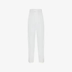 亚历山大麦昆/Alexander McQueen 男士阔腿裤（柔和白色） 735196QUU919016 