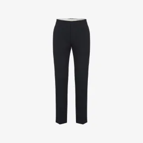 亚历山大麦昆/Alexander McQueen 男士黑色精裁烟管裤 735205QVV211000 