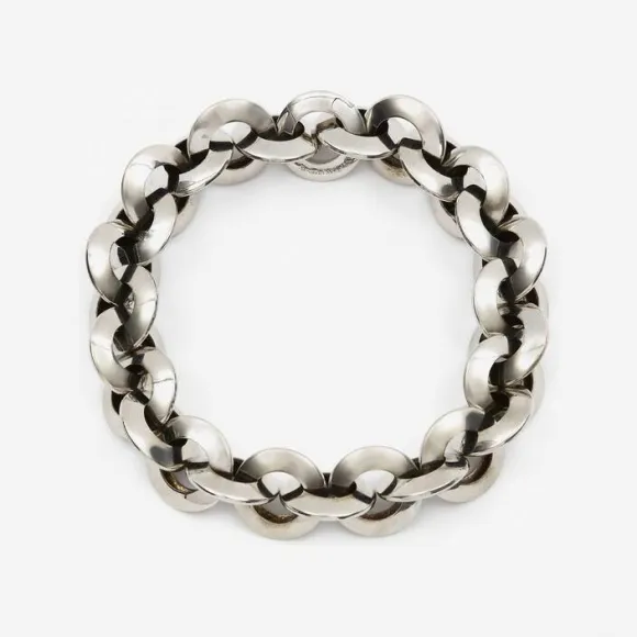亚历山大麦昆/Alexander McQueen 女士古银孔眼链项圈 737591J160Y0446 812852276