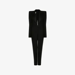 亚历山大麦昆/Alexander McQueen 黑色一体式西装 745060QJACX1000 