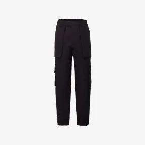 亚历山大麦昆/Alexander McQueen 男士黑色工装裤 746127QVS771000 
