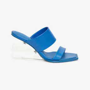 亚历山大麦昆/Alexander McQueen 女式银河蓝 Shard 凉鞋 746243WIDQ04645 
