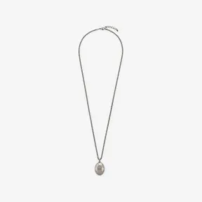 亚历山大麦昆/Alexander McQueen 男士古董银多面石项链 748088J160Y0446 813023064
