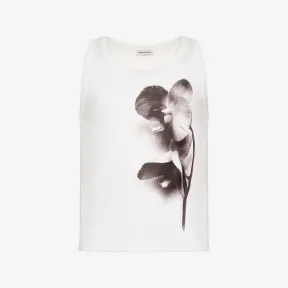 亚历山大麦昆/Alexander McQueen 男士Orchid无袖上衣油灰色/黑色 759447QVX269510