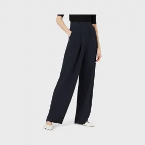 安普里奥·阿玛尼/Emporio Armani 微型人字纹面料松身裤 | 女 13449133xs