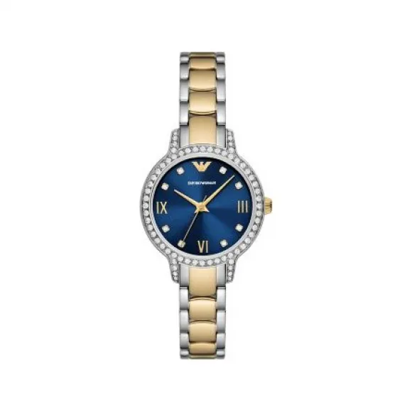 Emporio Armani 32MM 不锈钢 石英机芯 女士 腕表 AR11576