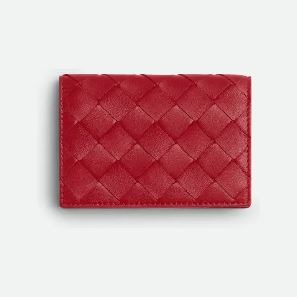 葆蝶家/Bottega Veneta Intrecciato编织名片卡包 667141VCPP36390