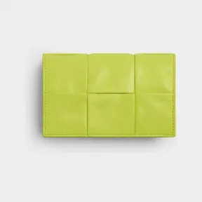 葆蝶家/Bottega Veneta ACID KIWI 男款 名片夹 690984VCQ727301