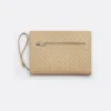 葆蝶家/Bottega Veneta 燕麦色 100% 牛皮革 男士 classic intrecciato编织旅行包 693675V0E519762