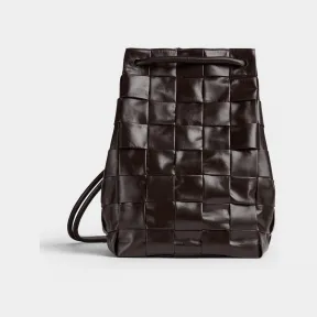 葆蝶家/Bottega Veneta 深巧克力色 100% 牛皮革 男士 cassette水手包 710005VCQ712145