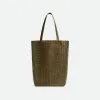 葆蝶家/Bottega Veneta 小号Intrecciato编织托特手袋 729227VCRA12877