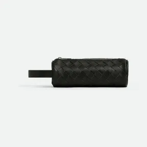 葆蝶家/Bottega Veneta Intrecciato编织圆柱形笔袋 729319VCPQ38803