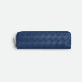 葆蝶家/Bottega Veneta Intrecciato编织纤薄笔袋 730023VCPQ44102