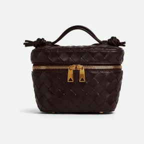 葆蝶家/Bottega Veneta Intrecciato编织迷你化妆包 743551VCPP32132