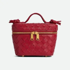 葆蝶家/Bottega Veneta Intrecciato编织迷你化妆包 743551VCPP36390