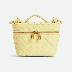葆蝶家/Bottega Veneta Intrecciato编织迷你化妆包 743551VCPP37417