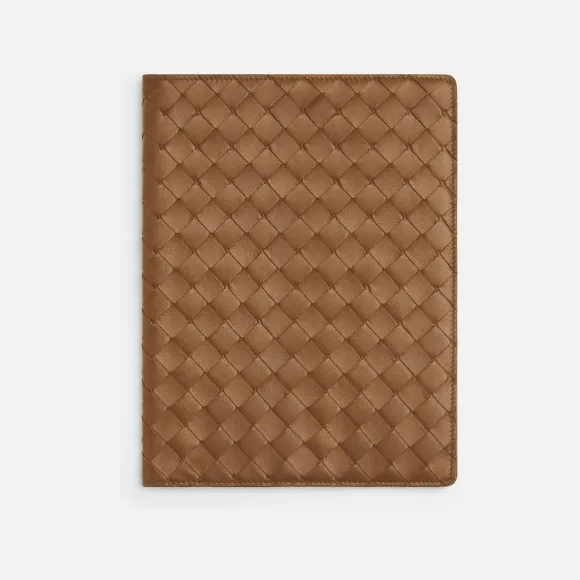 葆蝶家/Bottega Veneta 大号Intrecciato编织笔记本封皮 756138VCRA12614