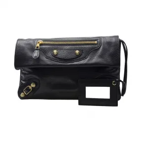 巴黎世家/Balenciaga 黑色 羊皮 手提包 327076-D94IG-1000