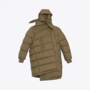 巴黎世家/Balenciaga Pulled薄棉夹克 - 卡其色 | 女士大衣 492009-TXD12-2840